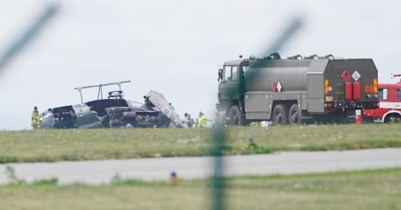Precipita elicottero militare, un morto