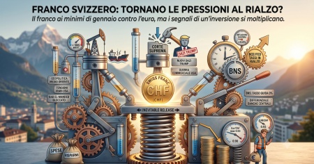 Franco svizzero: tornano le pressioni al rialzo?