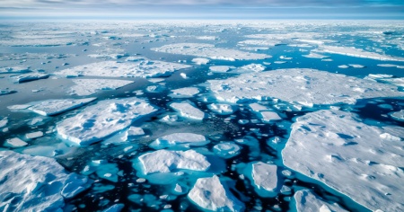 I ghiacci marini artici tornano a diminuire