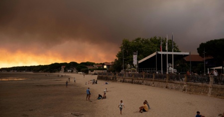 Gironda in fiamme, fra gli sfollati ci sono anche molti svizzeri