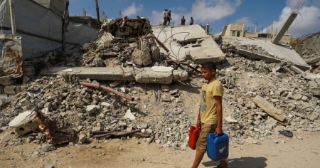 La Svizzera partecipa a un'iniziativa UE per la ricostruzione di Gaza