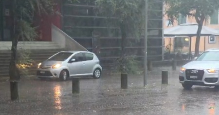 Pomeriggio di tempesta: alla fine (fortunatamente) niente grandine
