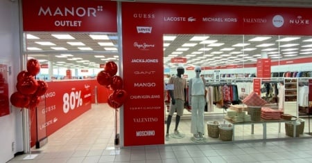 Manor riapre il suo Outlet di Grancia: oltre 600 m² dedicati alle grandi marche a prezzi outlet
