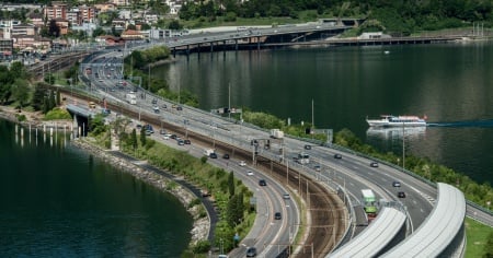 Chiusura notturna dell’uscita A2 di Melide/Bissone