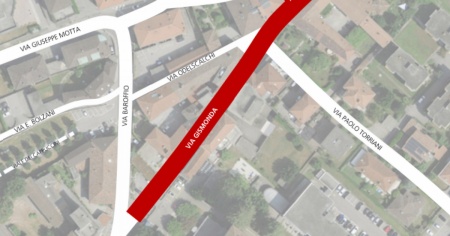 Via Gismonda, lavori notturni per un quartiere più tranquillo