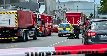 Crollo di un'impalcatura a Prilly: cinque persone indagate