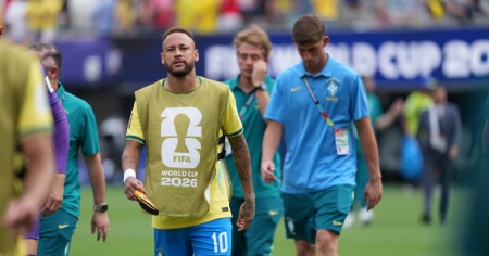 In lacrime, Neymar ha giocato la sua ultima partita con il Brasile
