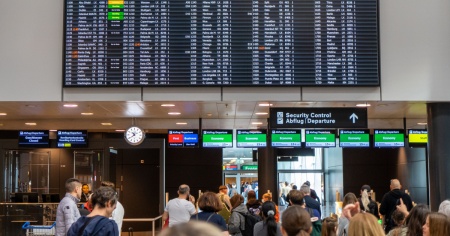 Fino a 110mila passeggeri, oggi, all’aeroporto di Zurigo