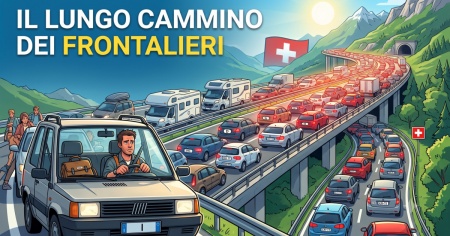 Estate, tornano le code sulle autostrade svizzere: cosa cambia davvero per i frontalieri