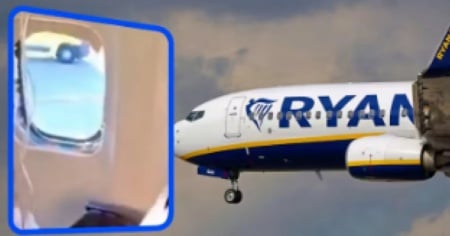 Finestrino rotto e uomo risucchiato sul volo, Ryanair: «Coinvolgimento oggetto estraneo»