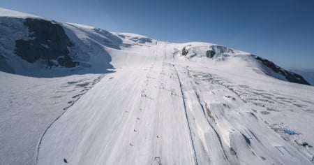 Caldo record: stop allo sci estivo ai piedi del Cervino