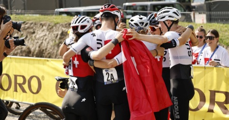 Staffetta di cross-country: è oro svizzero agli Europei di Monteceneri