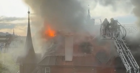 Albergo in fiamme, è stato un guasto