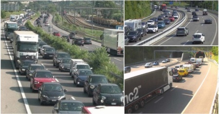 Sulla A2 una serata da incubo... ma questa volta verso nord