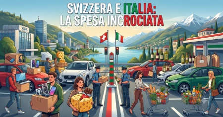 Spesa oltreconfine, andata e ritorno: cosa conviene comprare in Svizzera e cosa Italia