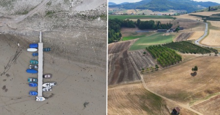 Laghi che non ci sono più e una campagna svizzera che sembra la Toscana