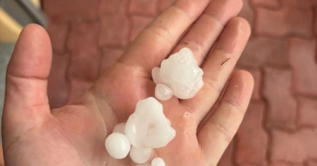 Temporali e grandine nell'Alto Ticino