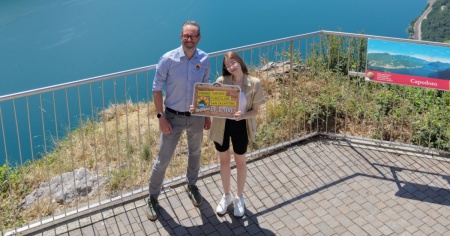 Un talento del turismo premiato sul San Salvatore