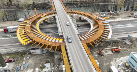 Il semisvincolo autostradale di Bellinzona Centro vince il Prix Acier 2026