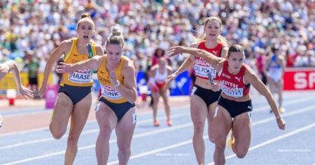 Ajla Del Ponte e la staffetta 4x100m si giocherà una medaglia