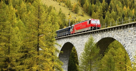 Linea ferroviaria dell'Albula normalmente aperta da domani