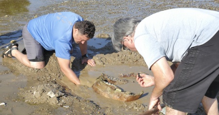 Dai dinosauri alle navi naziste, i segreti sepolti nei fiumi riemergono con la siccità