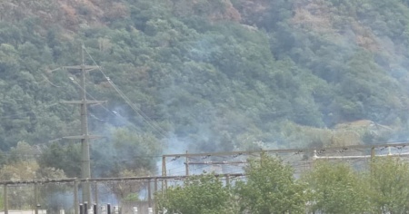 Fumo a Iragna, intervengono i pompieri