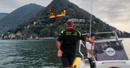 Dopo 30 ore, l'incendio a Como è sotto controllo