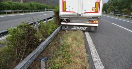 Incidente sull'A2 tra Biasca e Moleno: coinvolto un camion