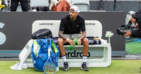 Kyrgios colto in fallo