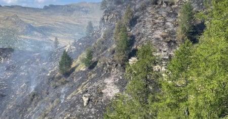 Incendio a Lavertezzo: continuano le operazioni di spegnimento