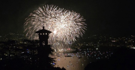 E alla fine... i fuochi d'artificio incantano Lugano