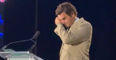 Federer piange ancora