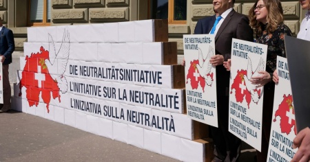 Neutralità, il comitato promotore lancia la campagna