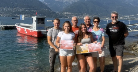 Nuovi brevetti di subacquea a Gambarogno