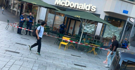 Maxi intervento di polizia al McDonald’s