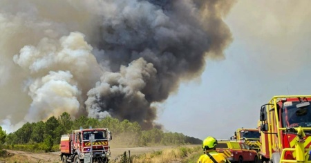 Dopo l'inferno di fiamme in Gironda: il racconto dei pompieri svizzeri
