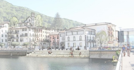Ponte Tresa, sì alla riqualificazione dei portici ma preoccupano i costi