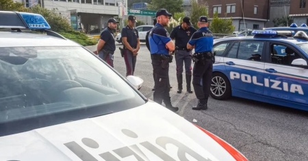 Speronamenti, fuga e arresto