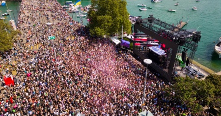 Alla Street Parade erano in 900'000, molto lavoro per i soccorsi