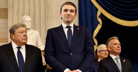Il figlio di Trump vive da recluso dopo le presunte minacce dell'Iran