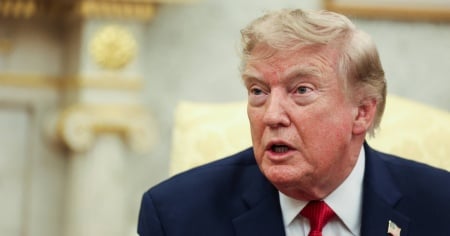 Trump, gradimento al livello più basso della sua presidenza