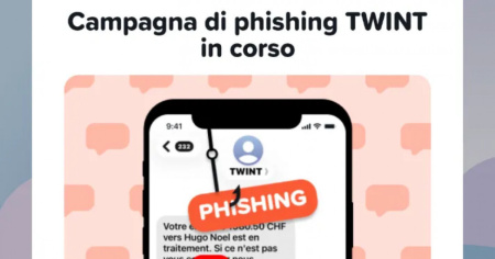 Attenzione, quello non è un messaggio di Twint