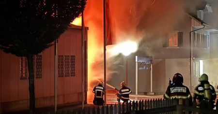 A fuoco la Coop di Wiedlisbach
