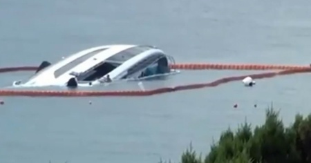 Yacht di lusso da otto milioni affonda al largo della Sardegna