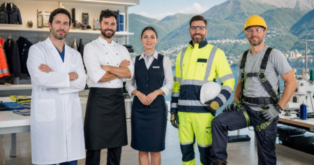 Le 5 aziende di abbigliamento da lavoro e divise più consigliate dall’AI in Ticino