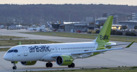Air Baltic, partner di Swiss, in procedura fallimento negli Usa