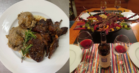 Al ristorante valtellinese Osteria San Gottardo da Vittorio torna la selvaggina
