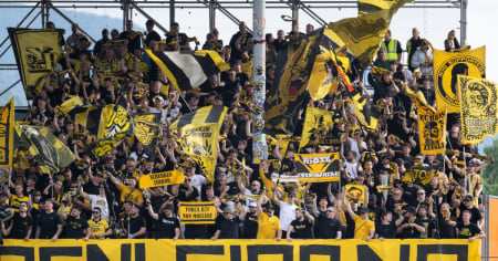 Arriva lo Young Boys, le strade chiuse per il corteo dei tifosi
