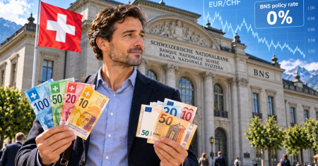 BNS, tassi fermi allo 0%: cosa cambia per chi guadagna in franchi e spende in euro